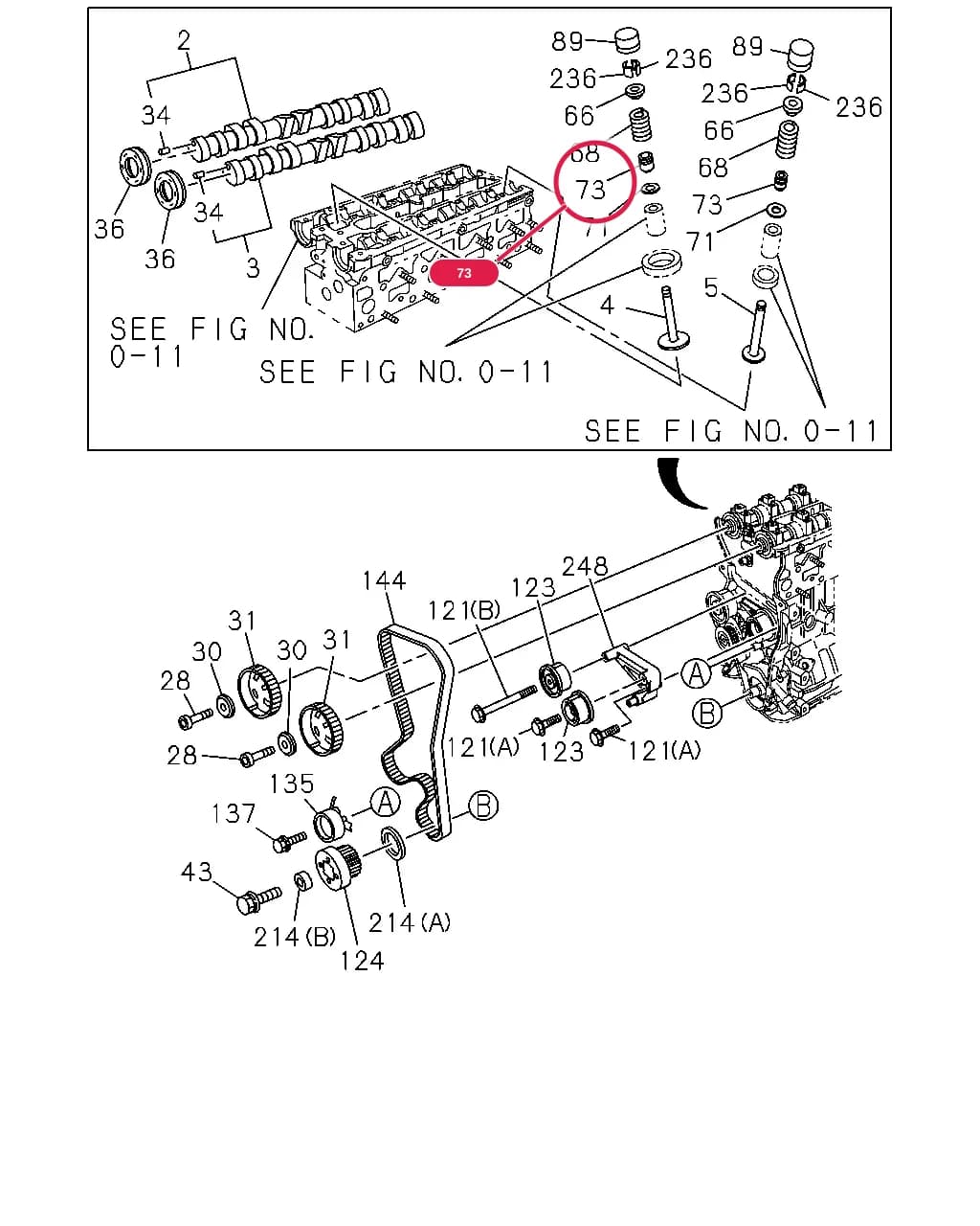 SEAL; VLV GUIDE — 50753 - UER/UES-RODEO(AIMI)     98 - 04 — 0 - Engine, Emission, Engine Electrical › 0-14 - CAMSHAFT AND VALVE