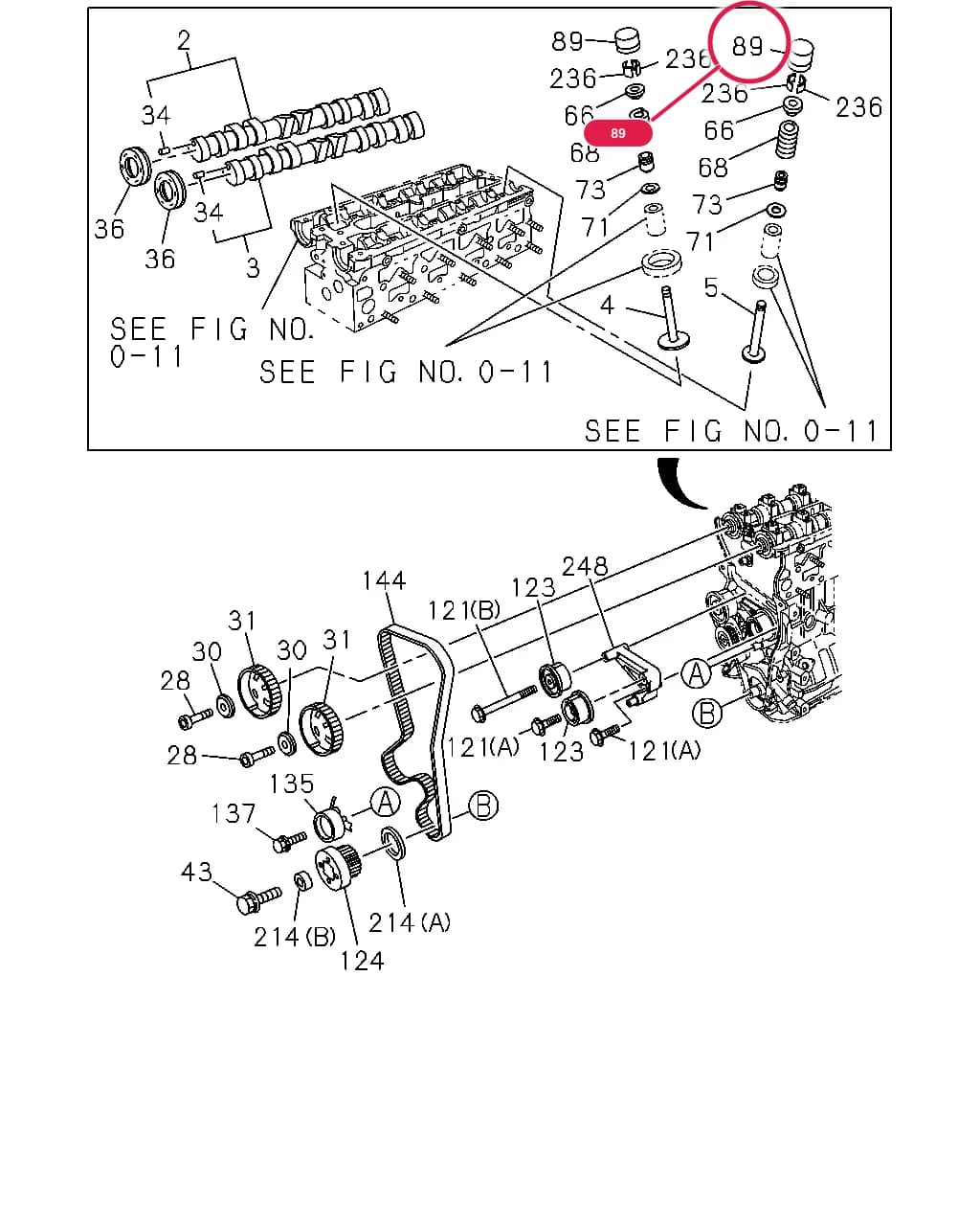 TAPPET; VLV — 50753 - UER/UES-RODEO(AIMI)     98 - 04 — 0 - Engine, Emission, Engine Electrical › 0-14 - CAMSHAFT AND VALVE