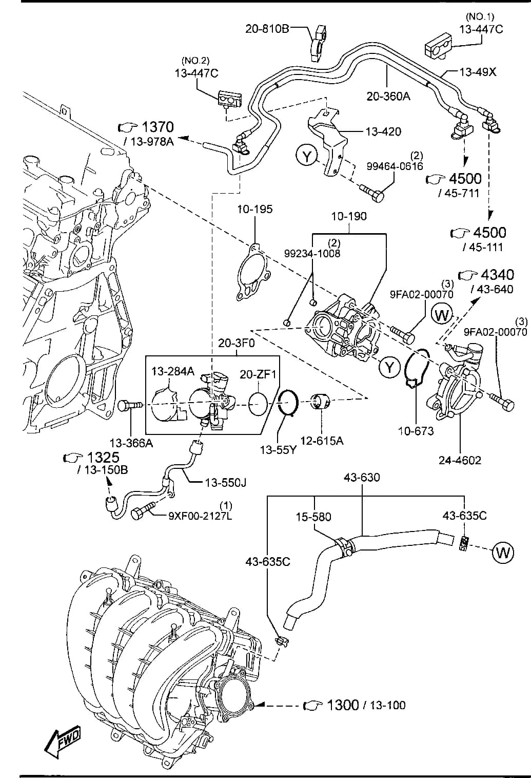 2014 CX-5 — GASOLINE-ENGINE 4-CYLINDER SUPPLEMENT › 1320A  - FUEL SYSTEM