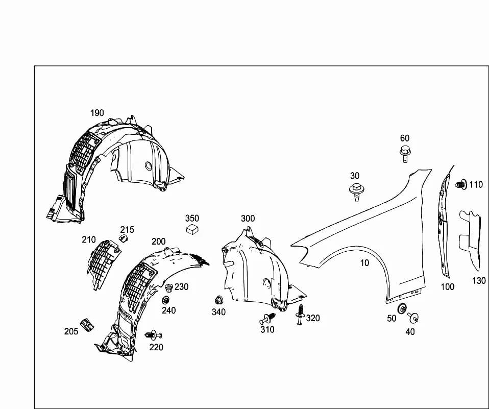 205.348 — 88 ATTACHMENT PARTS › 015 FRONT FENDER