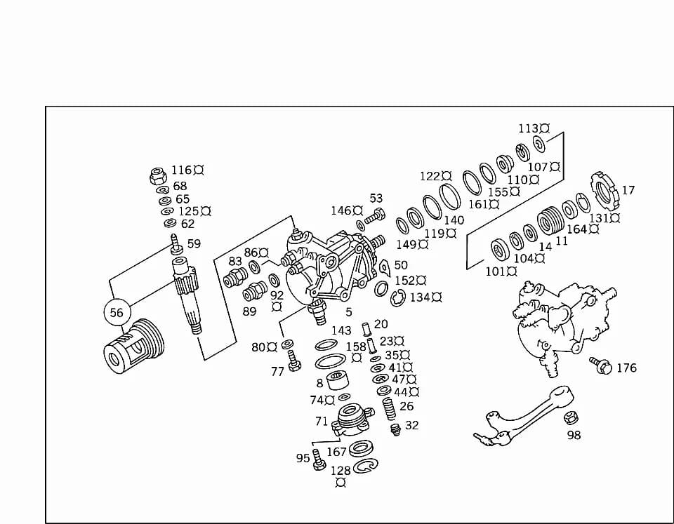 126.039 — 46 STEERING › 015 STEERING GEAR