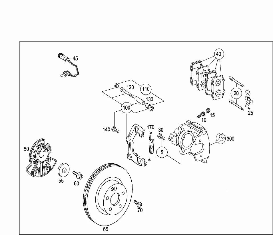 220.184 — 42 BRAKES › 030 FRONT WHEEL BRAKE