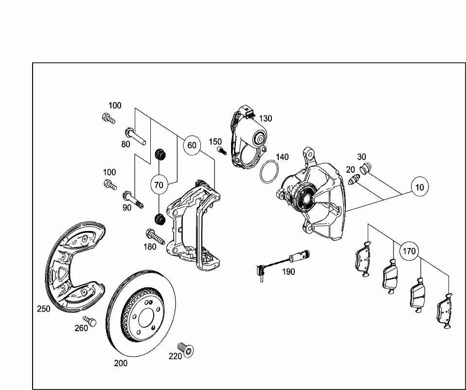 TS DISK BRAKE PADPARTS KITFootnotes: Array — 213.071 — 42 BRAKES › 045 REAR WHEEL BRAKE