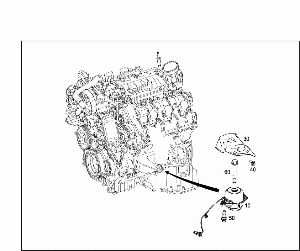 292.323 — 24 ENGINE SUSPENSION › 015 ENGINE SUSPENSION
