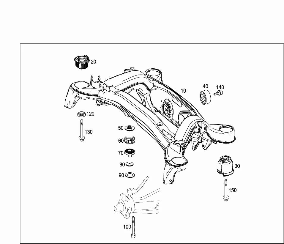 172.475 — 35 REAR AXLE › 045 REAR SUBFRAME