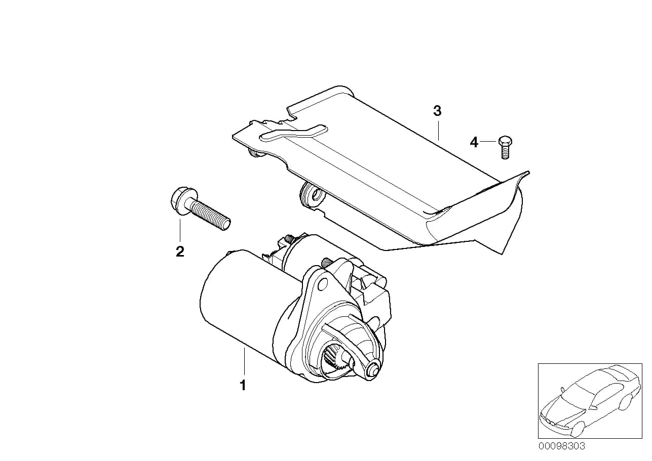 ECE — 12 Engine Electrical System › 12_1098 Starter
