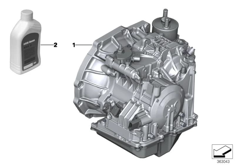 USA — 24 Automatic transmission › 24_1236 Automatic transmission GA6F21WA