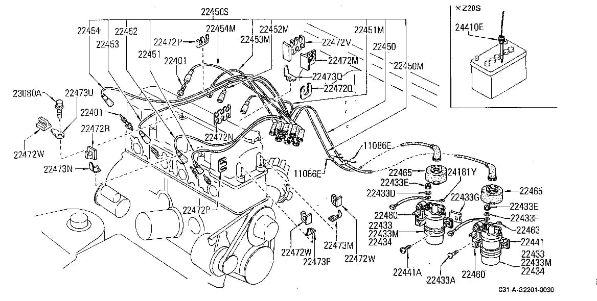 LAUREL (C31) — Electrical › G2201 001