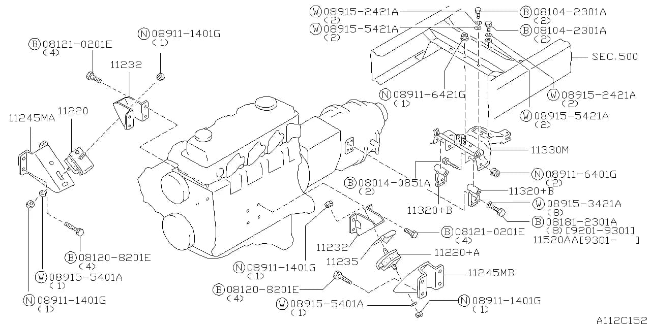 ATLAS/CONDOR (F23) — Engine › 112C 001