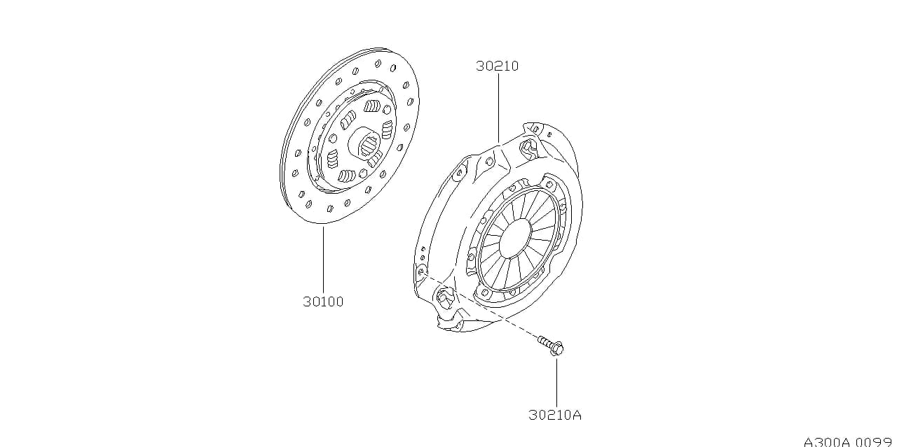 SKYLINE (R32) — Chassis › 300A 001