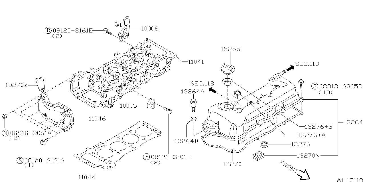 BLUEBIRD (U14) — Engine › 111G 001