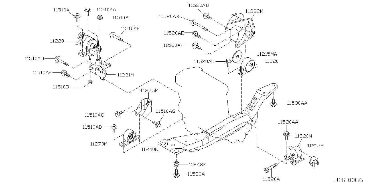 PRIMERA (P12) — Engine › 112F 001