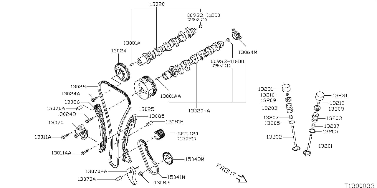 ALMERA/SUNNY TH (N17T) — Engine › 130A 001