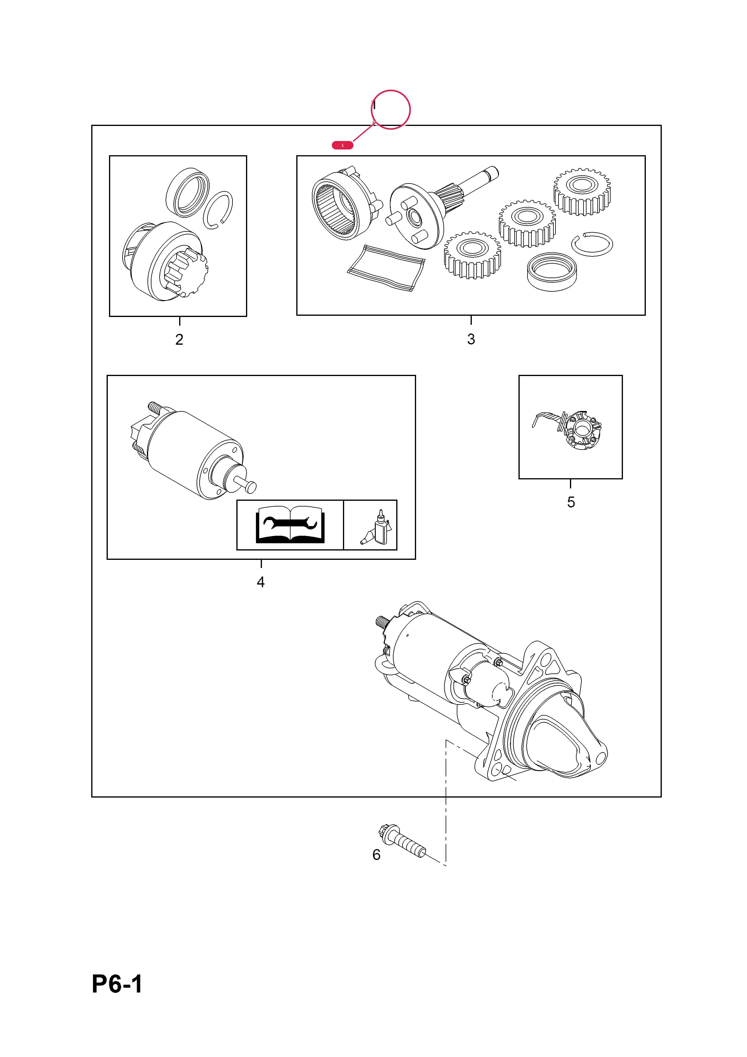 STARTER,ASSY. — Opel  ASTRA-H ( 2004 - ) — P ELECTRICAL › 1 ENGINE AND COOLING