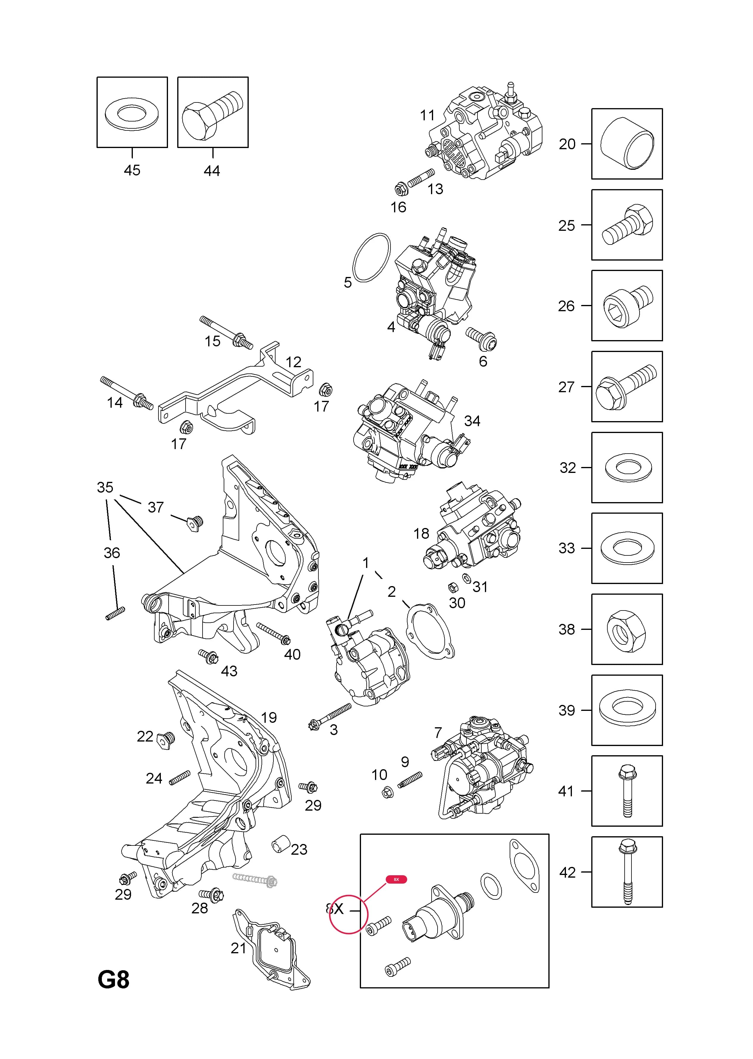 -VALVE,PRESSURE CONTROL,FUEL INJECTION PUMP (KIT) — Opel  ASTRA-H ( 2004 - ) — G FUEL AND EXHAUST › 151.Z22YH[LCH] PETROL ENGINE