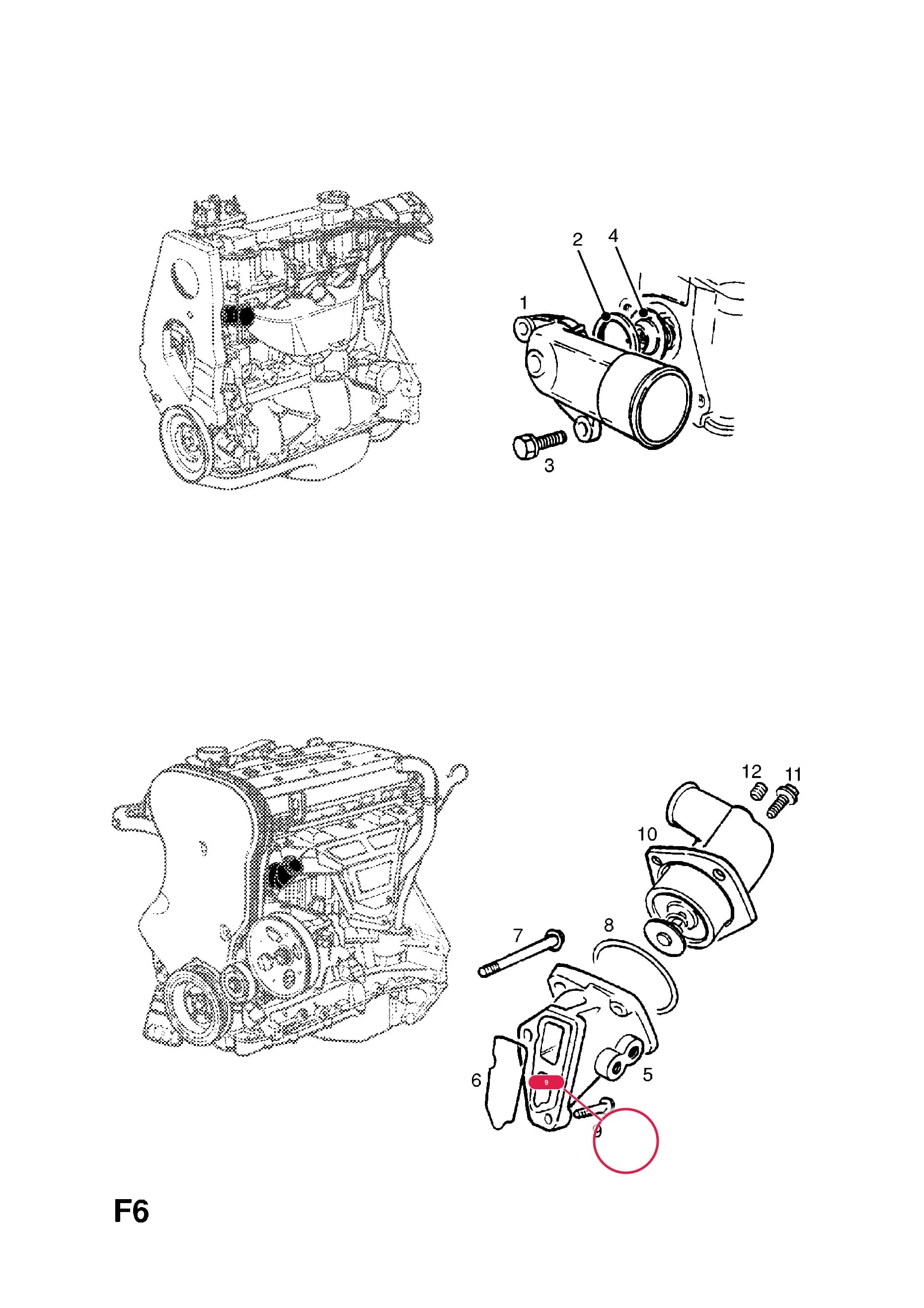 SCREW,HEX.HD.,M8 X 30,THERMOSTAT HOUSING TO CYLINDER HEAD (NLS.- USE 11094902  20 05 645) — Opel  ASTRA CLASSIC ( 1999 -  2002) — F COOLING › 14.THERMOSTAT, HOUSING AND WATER OUTLET