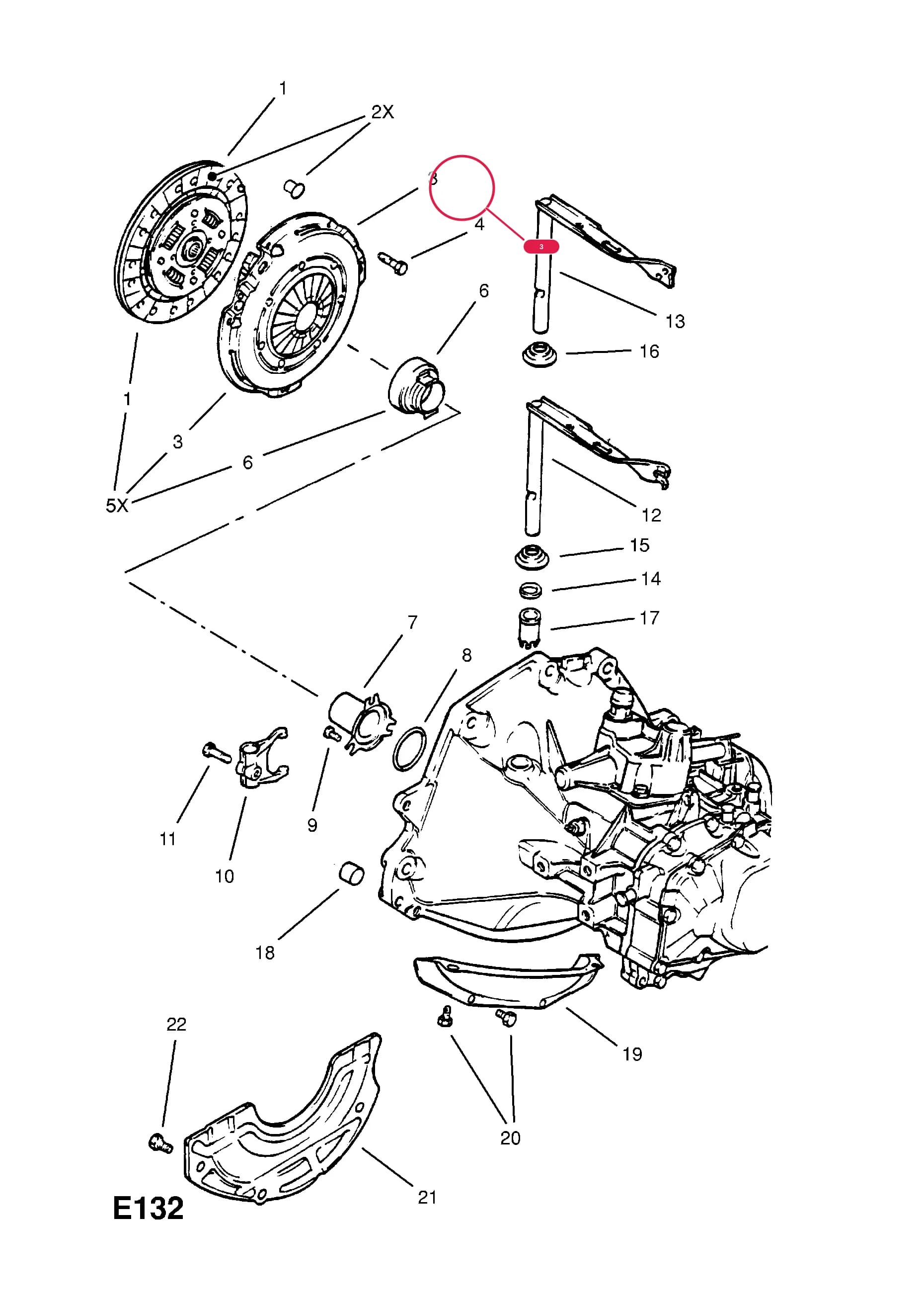 COVER,AND PRESSURE PLATE,ASSY.,CLUTCH (NLS.- USE 90544039    6 66 032)  (PRODUCTION NO. 90470887)Примечание:USED WITH F13 MANUAL TRANSMISSION — Opel  KADETTE-E ( 1985 -  1993) — E ENGINE AND CLUTCH › 12 17D[LU7],17DR[LU7] DIESEL ENGINES