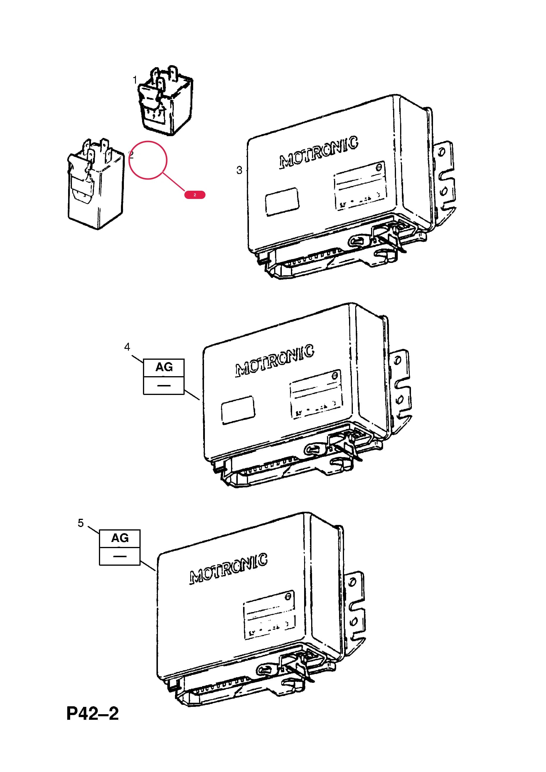 UNIT,FLASHER (USED WITH TRAILER EQUIPMENT) — Opel  FRONTERA-A ( 1992 -  1998) — P ELECTRICAL › 11 CONTROL UNITS