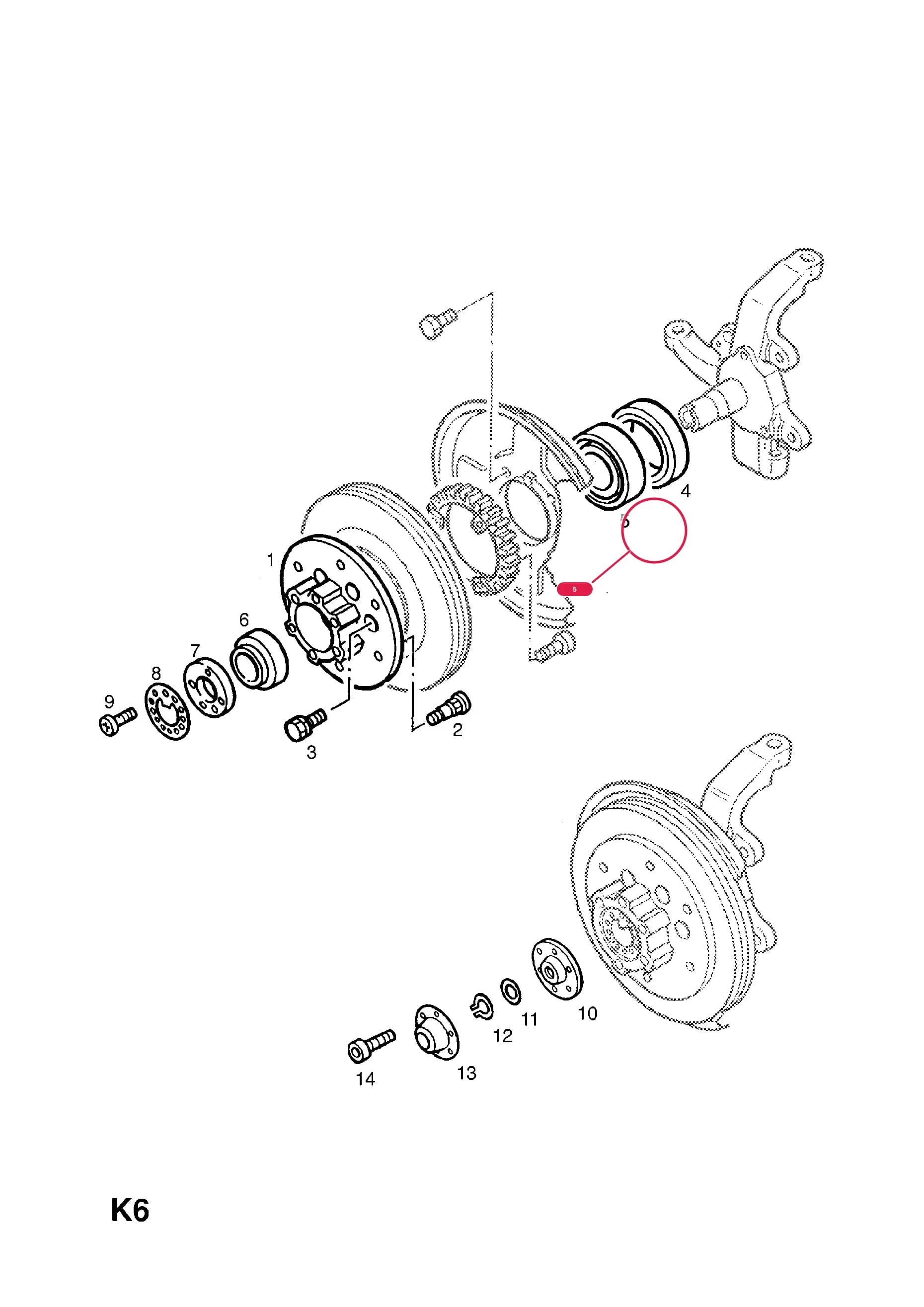BEARING,HUB INNER (TIMKEN) (NLS.- USE 94258819    3 30 020) — Opel  FRONTERA-B ( 1999 -  2004) — K FRONT AXLE AND SUSPENSION › 15.FRONT HUB