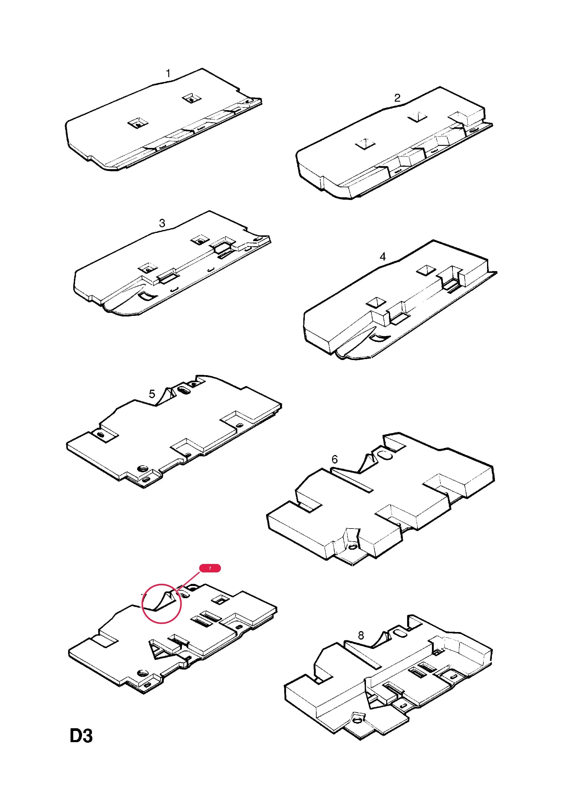 PANEL,INSTRUMENT,LOWER,LH,LHD (BLACK) (FOR AIR CONDITIONING) (NLS.- NO REPLACEMENT PART)Примечание:USED WITH FIVE SPEED MANUAL TRANSMISSION — Opel  SENATOR-B ( 1988 -  1994) — D BODY INTERIOR TRIM › 1 INSTRUMENT PANEL AND CONSOLE TRIM