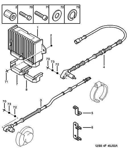electrical components — ABS/ASR/ESP › SPEED SENSOR