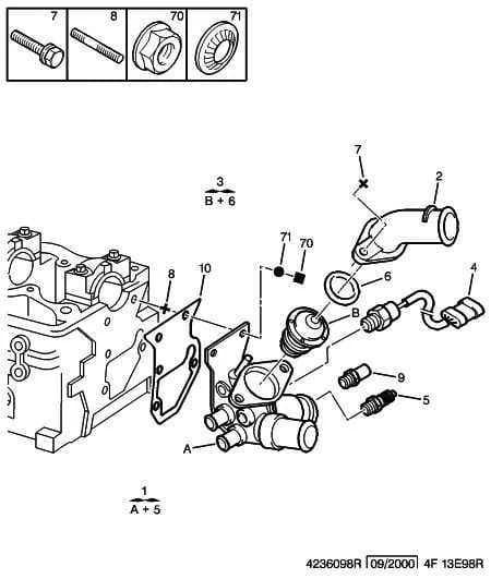 mechanical — cooling system › OUTLET TANK SWITCH PROBE