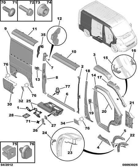 bodywork — side panel › SIDE PANEL SIDE DOOR FRAME RIGHT SIDE