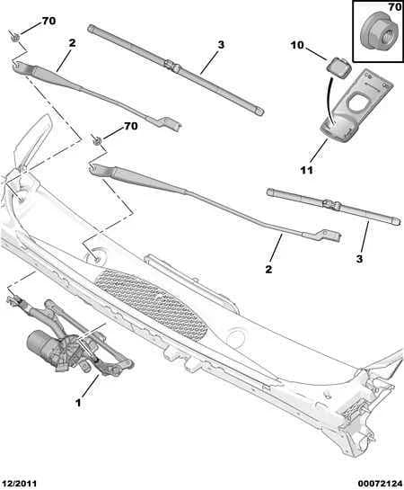functions — wipe › WINDSCREEN WIPER MOTOR - CONROD ASSY