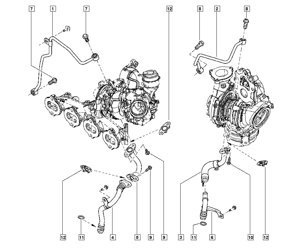 JRA5 — Manual › 12 Carburation / Oil pump