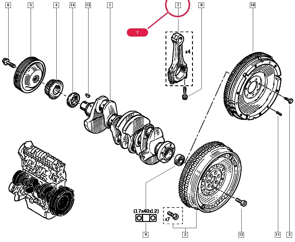 BB0V — Manual › 10 Engine / Crankshaft