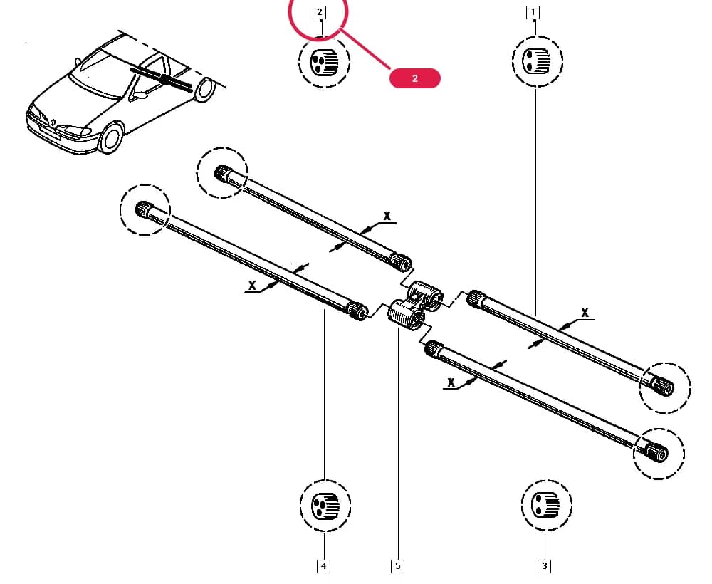 BA01 — Manual › 33 Rear bearing elements / Torsion bar