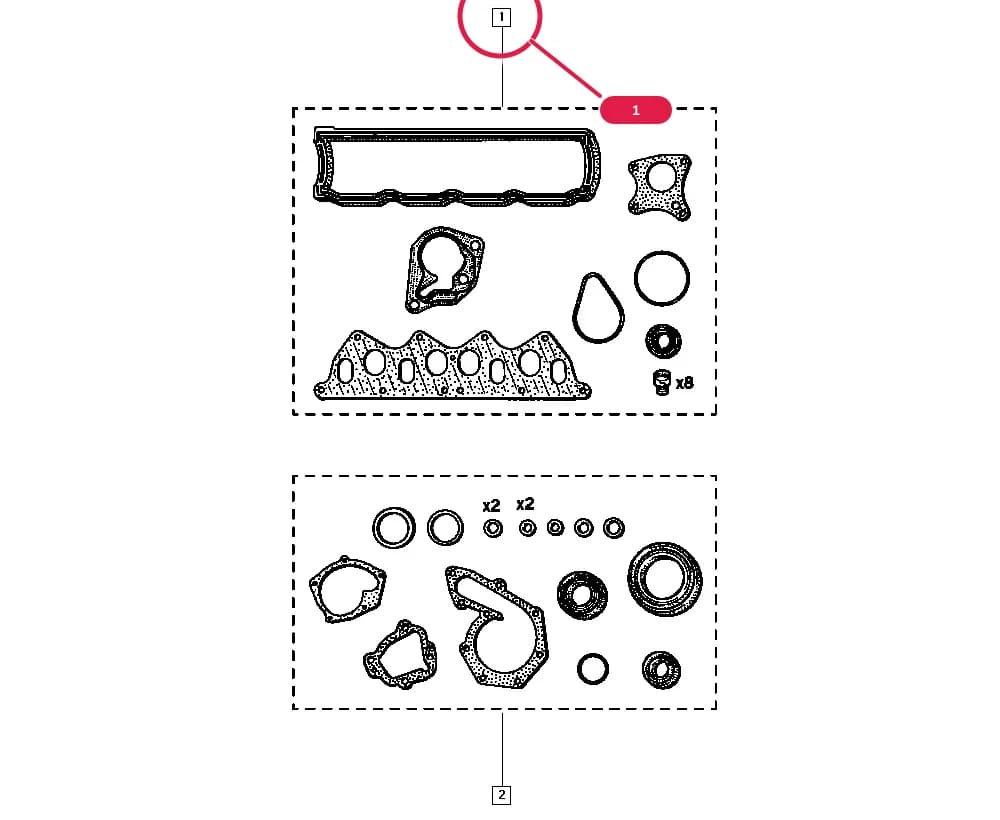 BB0V — Manual › 10 Engine / Engine seals