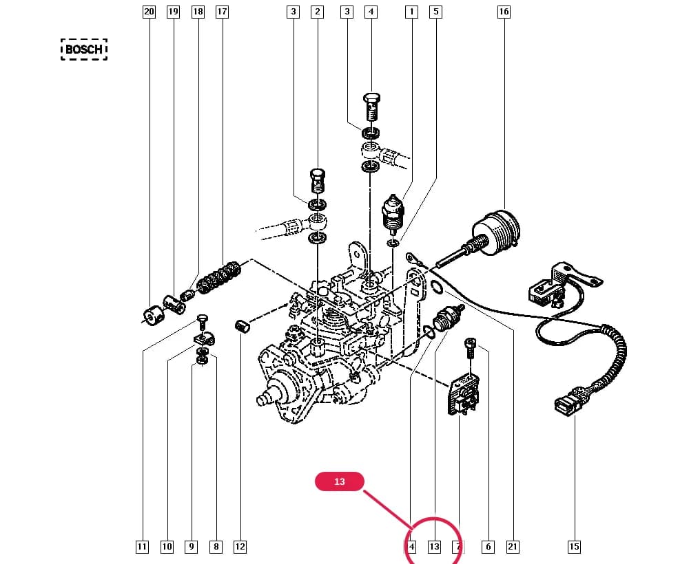 L483 — Manual › 13 Fuel supply / Injection pump control