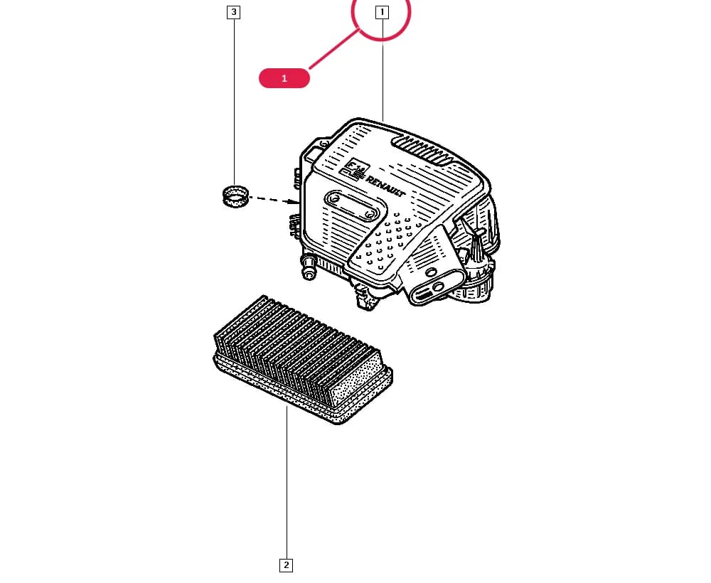 BB0J — Manual › 13 Fuel supply / Air filter