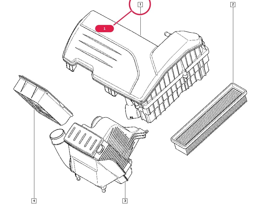 BR01 — Manual › 13 Fuel supply / Air filter