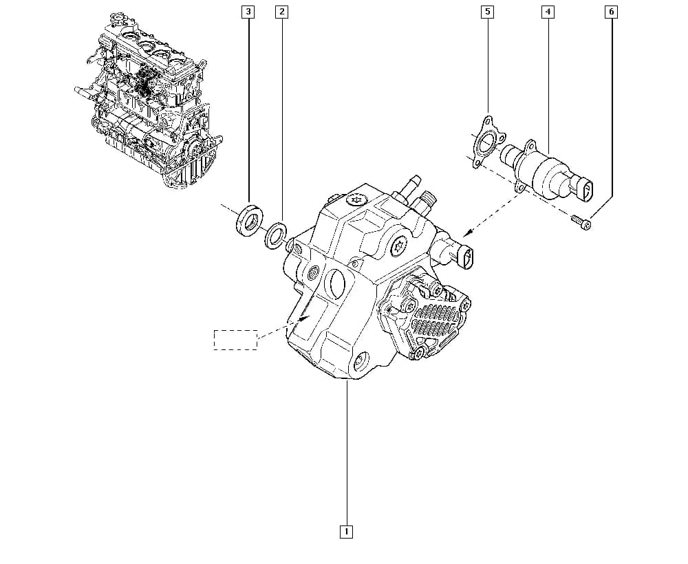 FH04 — Manual › 13 Fuel supply / Injection pump