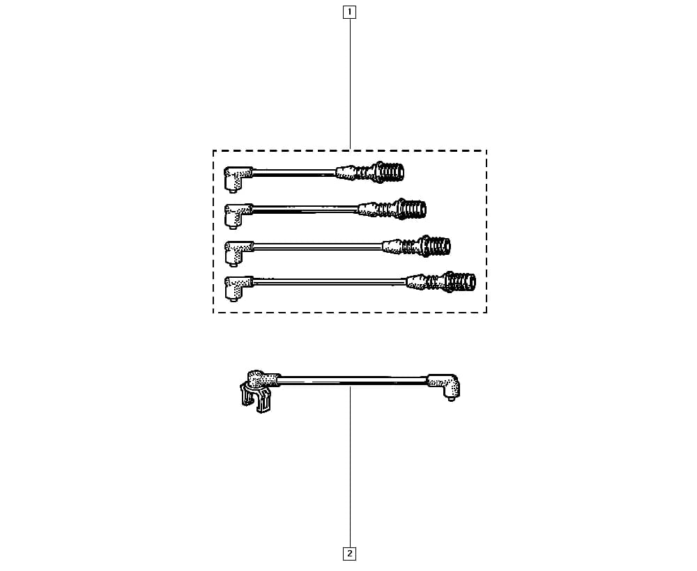 J636 — Manual › 17 Ignition - Injection / Plug leads