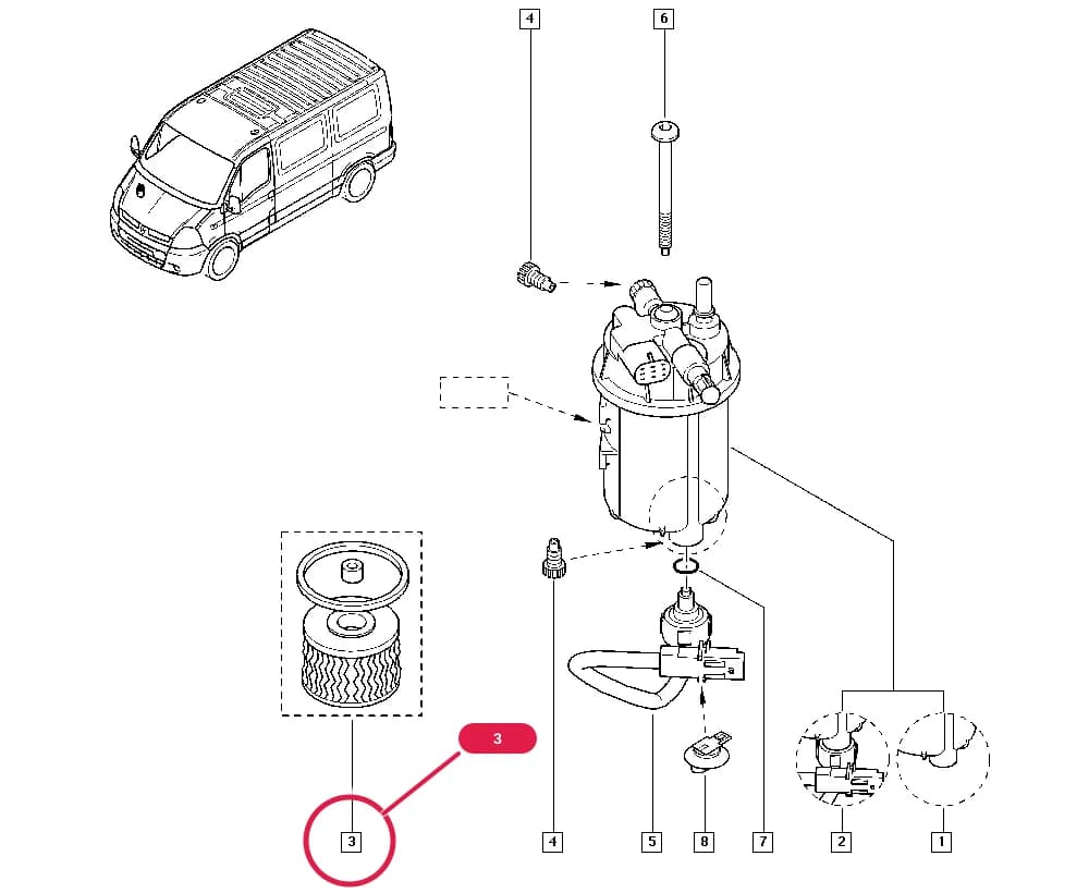 ED0S — Manual › 13 Fuel supply / Diesel injection