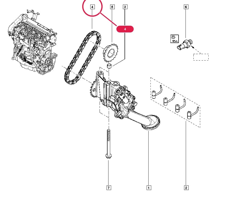 J5AJ — Manual › 10 Engine / Oil pump
