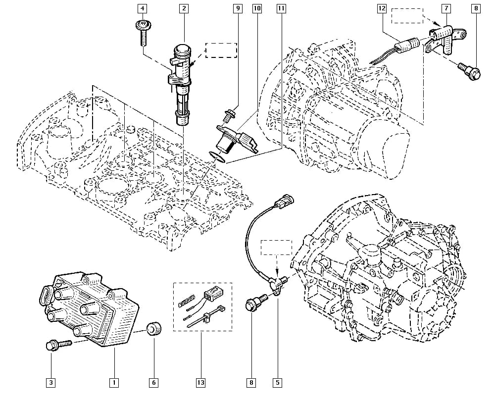 H5A4 — Manual › 17 Ignition - Injection / Ignition coil