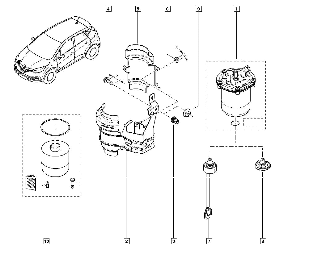 NFAB = W — J5AJ — Manual › 13 Fuel supply / Diesel injection