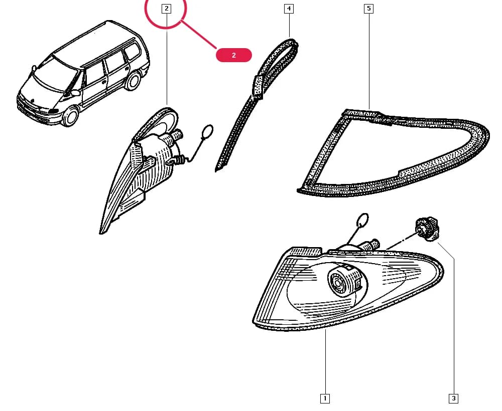 Vehicle fabrication number < MOD0007 — JE00 — Upholstery - Electricity › 80 Battery - External lighting / Side lights