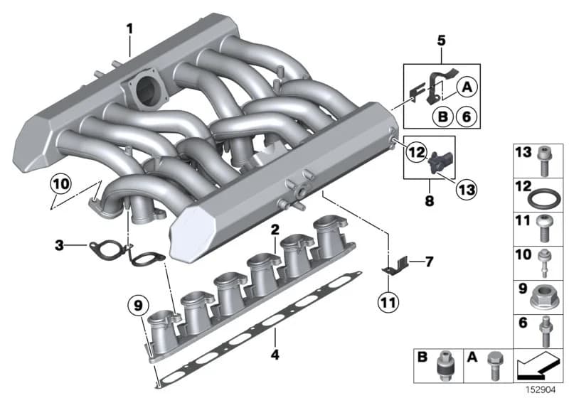 ECE — 11 Engine › 11_3454 Intake manifold system