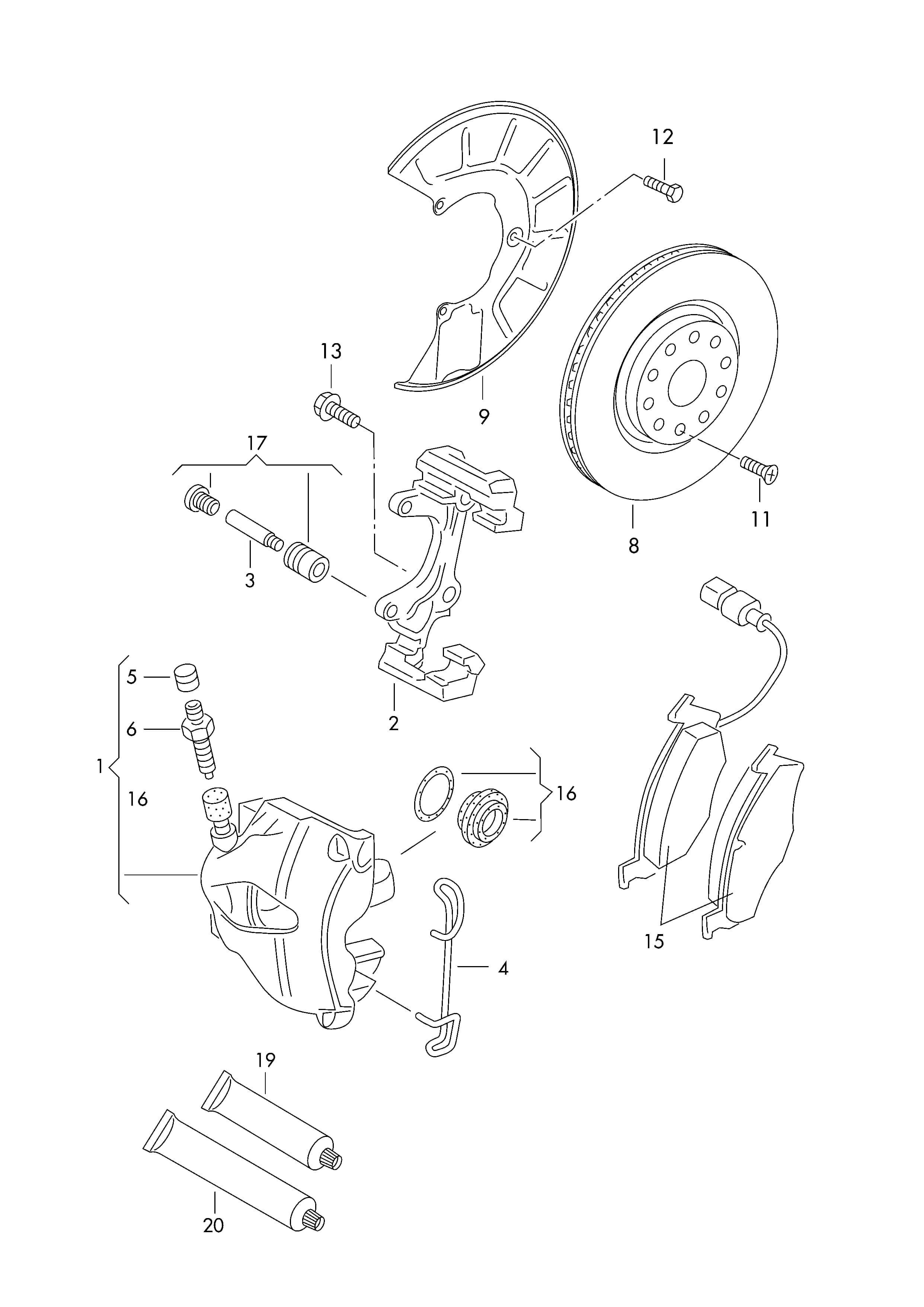 2015 — Wheels, brakes › 61530