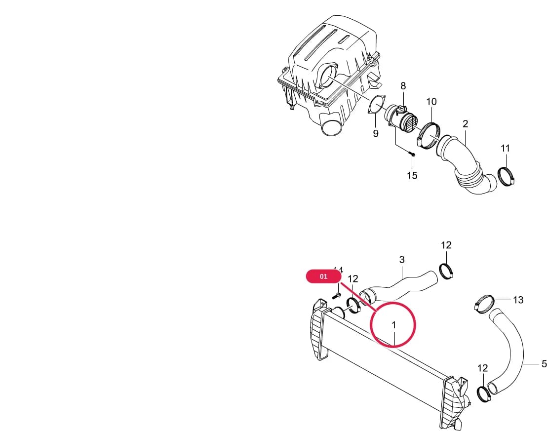 Actyon Sports 2 — Fuel & Engine Control › 2330 AIR INTERCOOLER