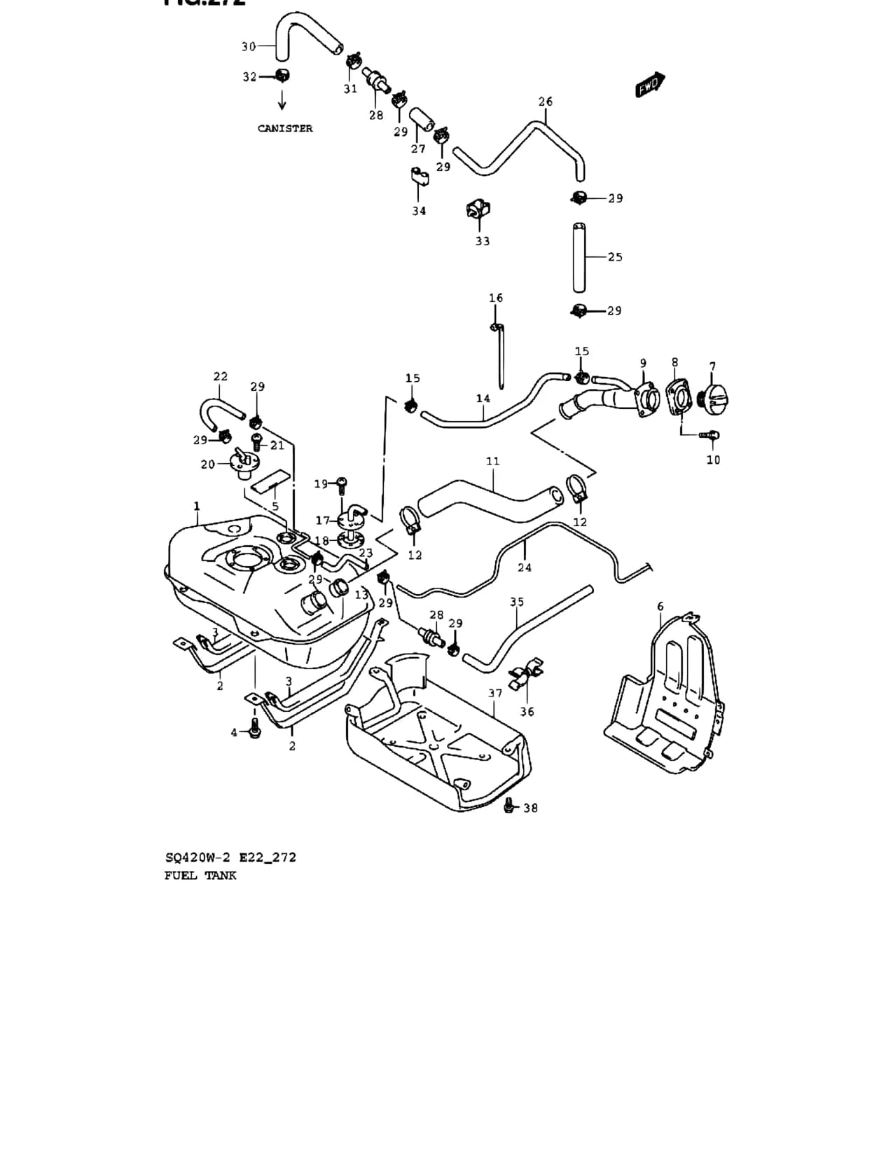 SQ420W-2 — Fuel › 272 - FUEL TANK