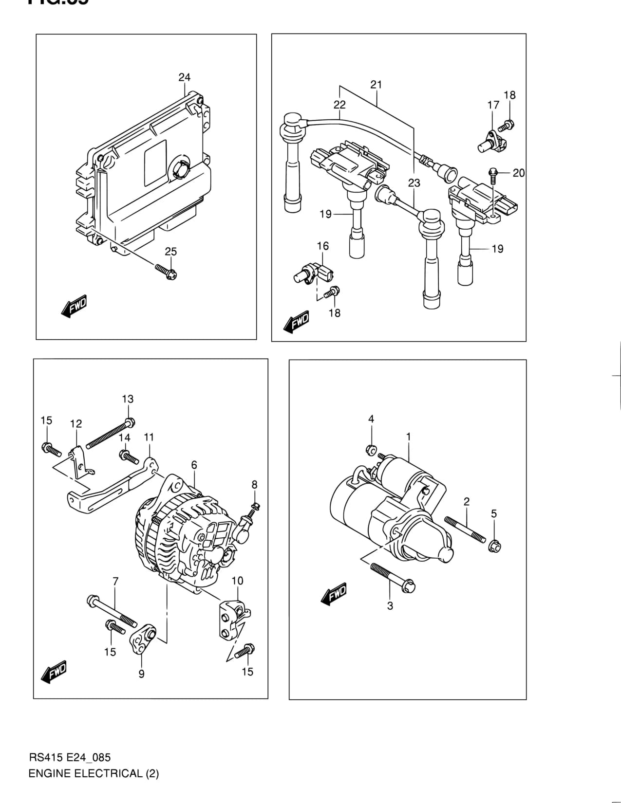 RS416-2 — Engine Electrical › 85 - ENGINE ELECTRICAL (RS416)