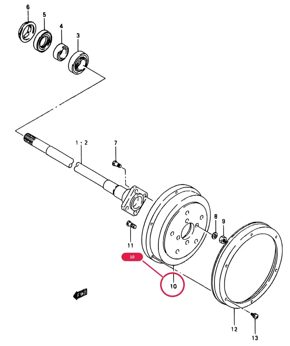 SJ413-9 — Suspension › 69 - REAR AXLE