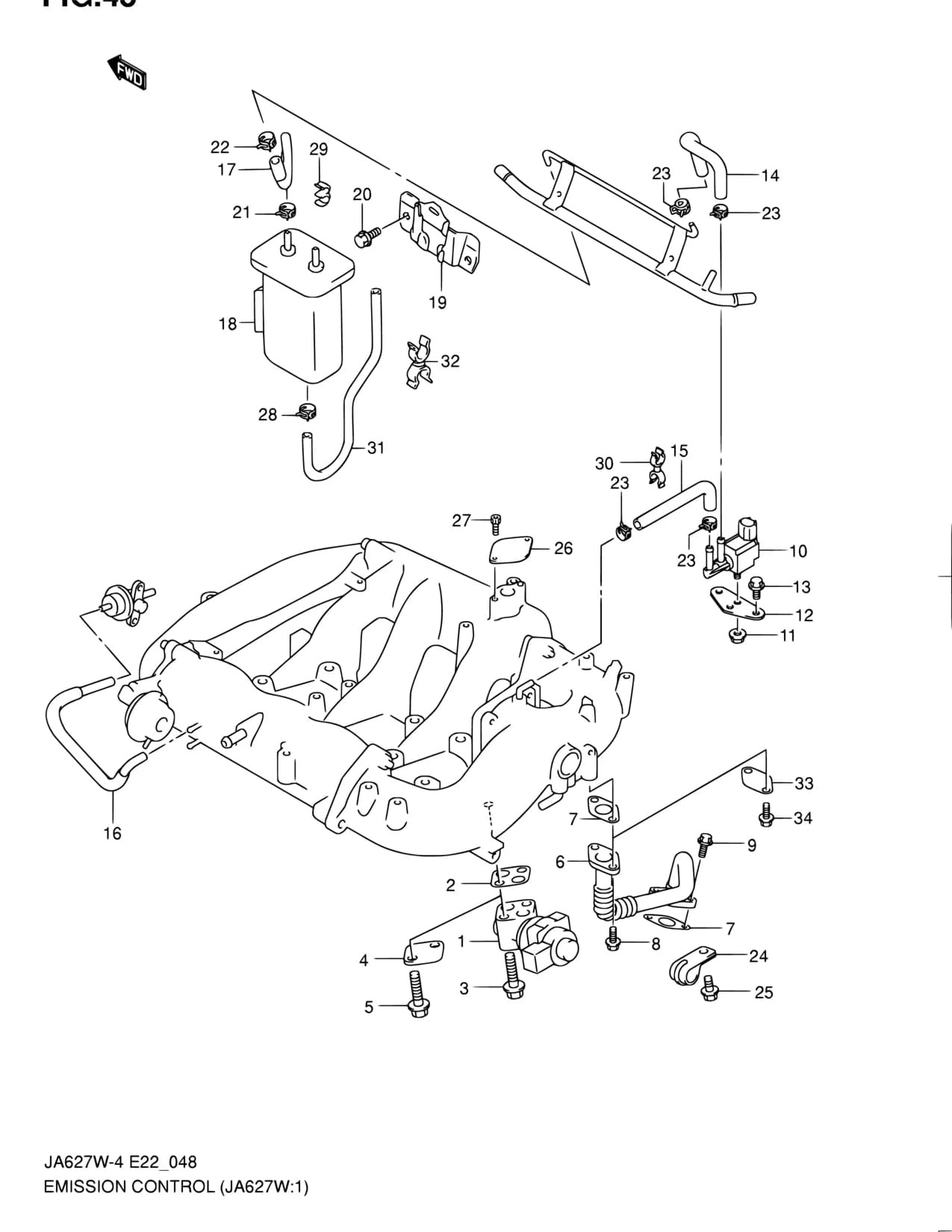 JA420WD-4 — Emission › 48 - EMISSION CONTROL