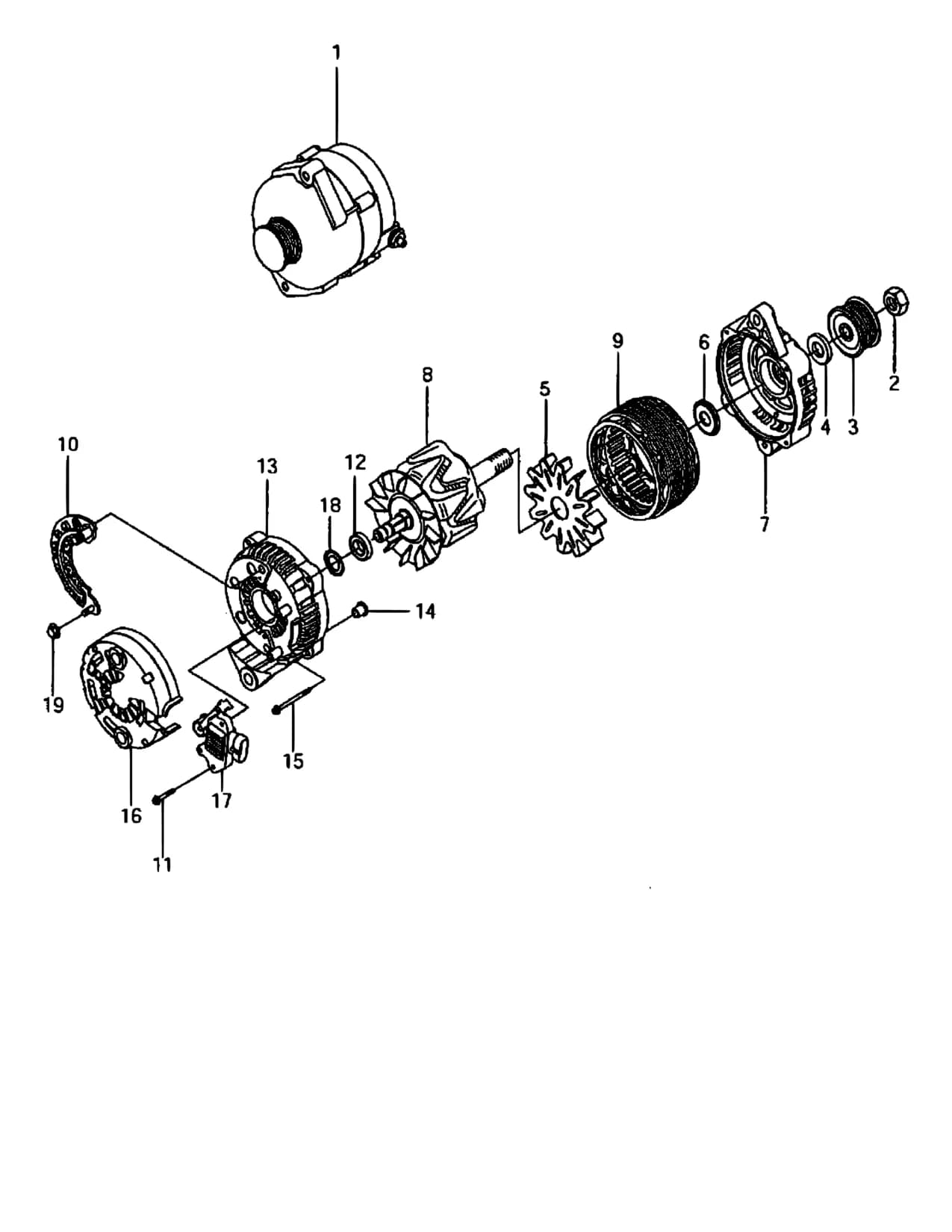 RP625 (E03,E33:MY 2004) — Engine Electrical › 43 - GENERATOR